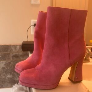 Pink Sam Edelman boots
